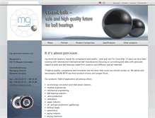 Tablet Screenshot of mg-ceramics.com